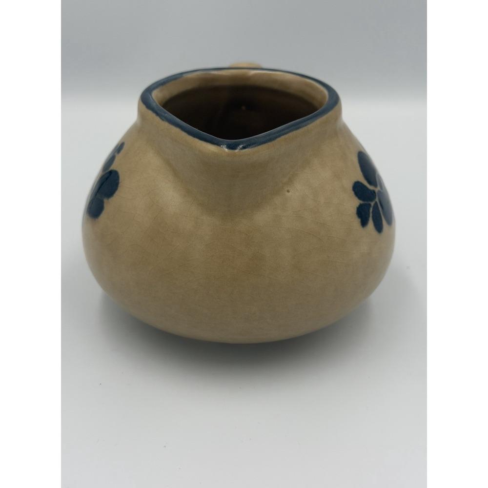 Pfaltzgraff Folk Art Vintage Stoneware Gravy Boat‎ Pitcher  #414Y - Picture 2 of 6